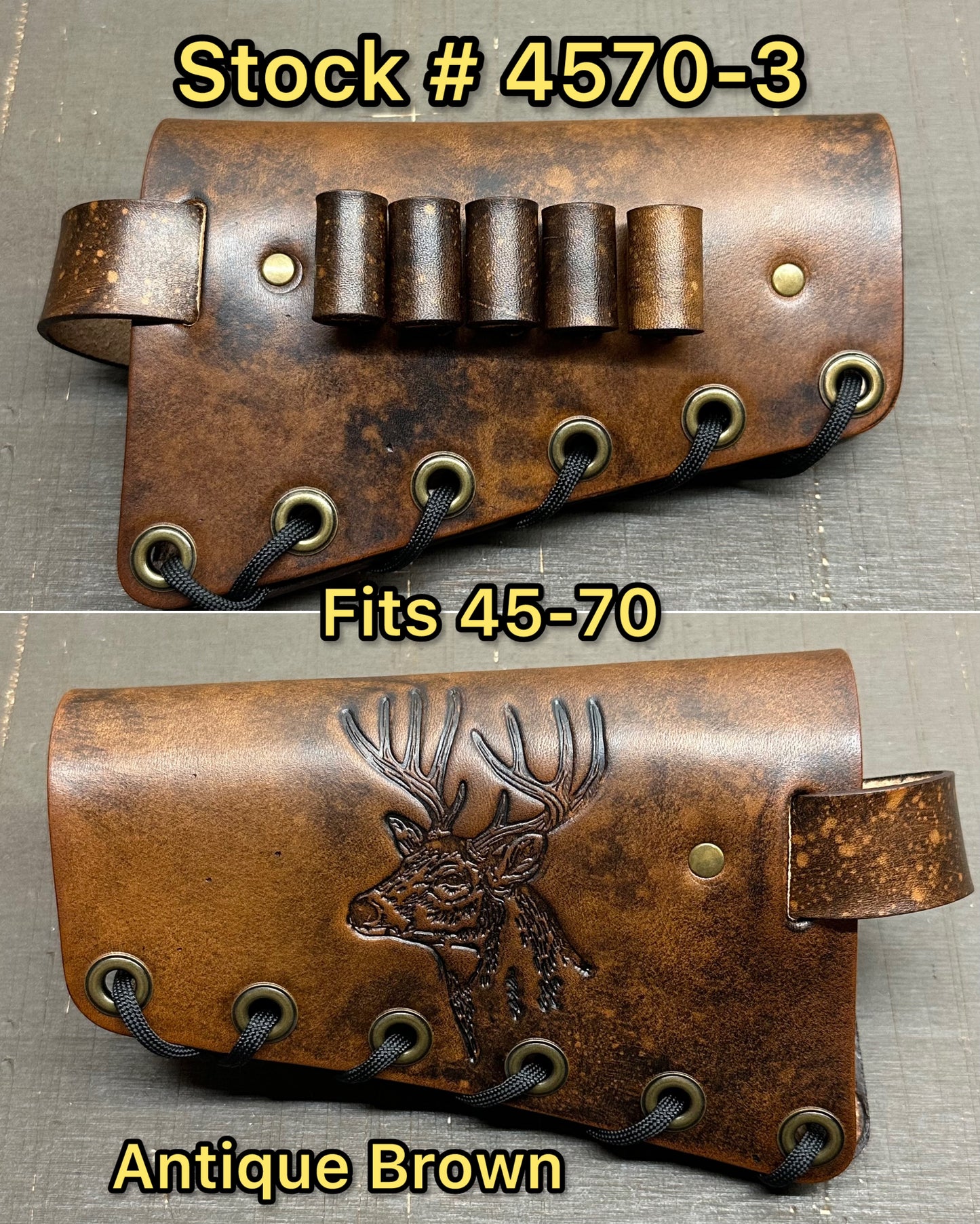 Blemished 45-70 Cartridge Cuffs