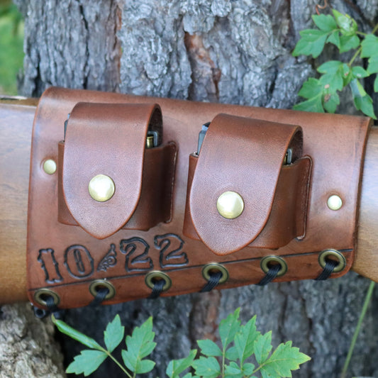 Ruger 10/22 Magazine Cuff - Dual 10rd Mag Pouch