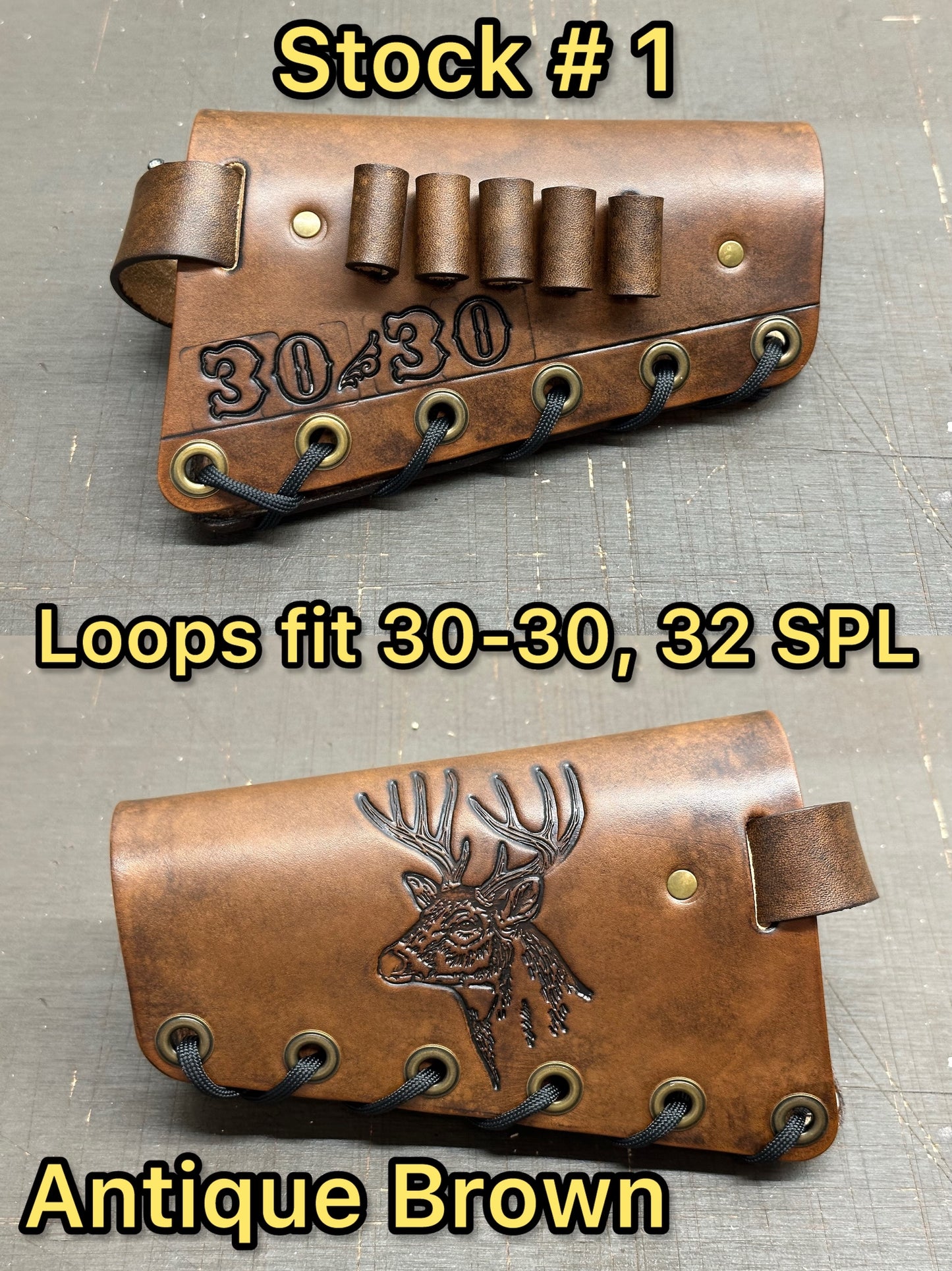 Blemished 30-30, 357 Mag, 360BH, 350L Cartridge Cuffs